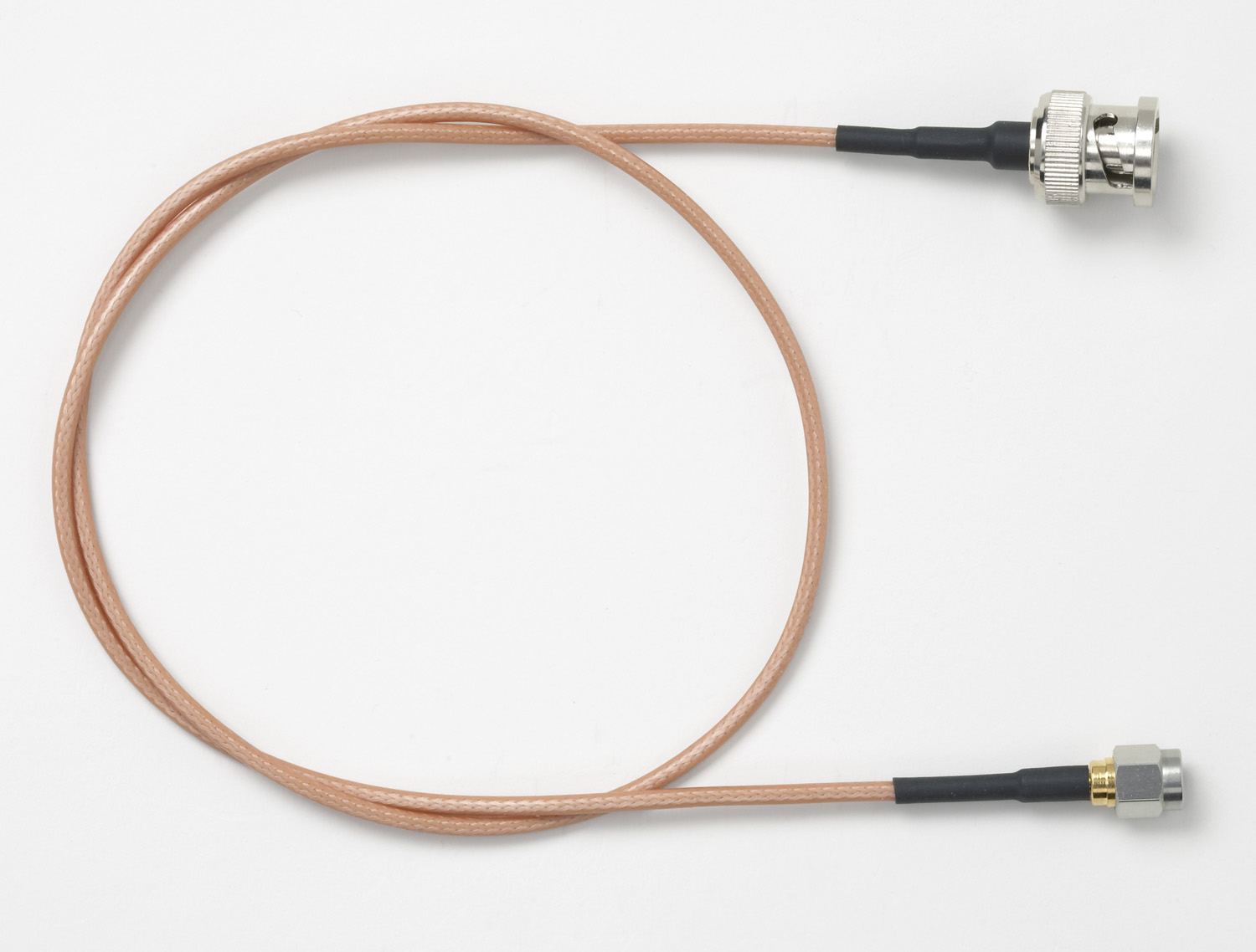 Pomona 4935 Series Male BNC Male Connector to Male SMA Male, 1.22 m 50 Ω