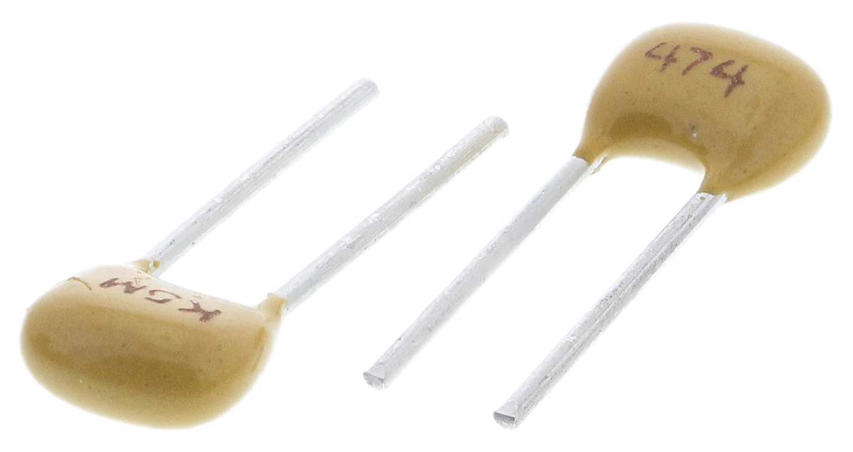 KEMET 470nF Multilayer Ceramic Capacitor MLCC, 50V dc V, ±20% , Through Hole