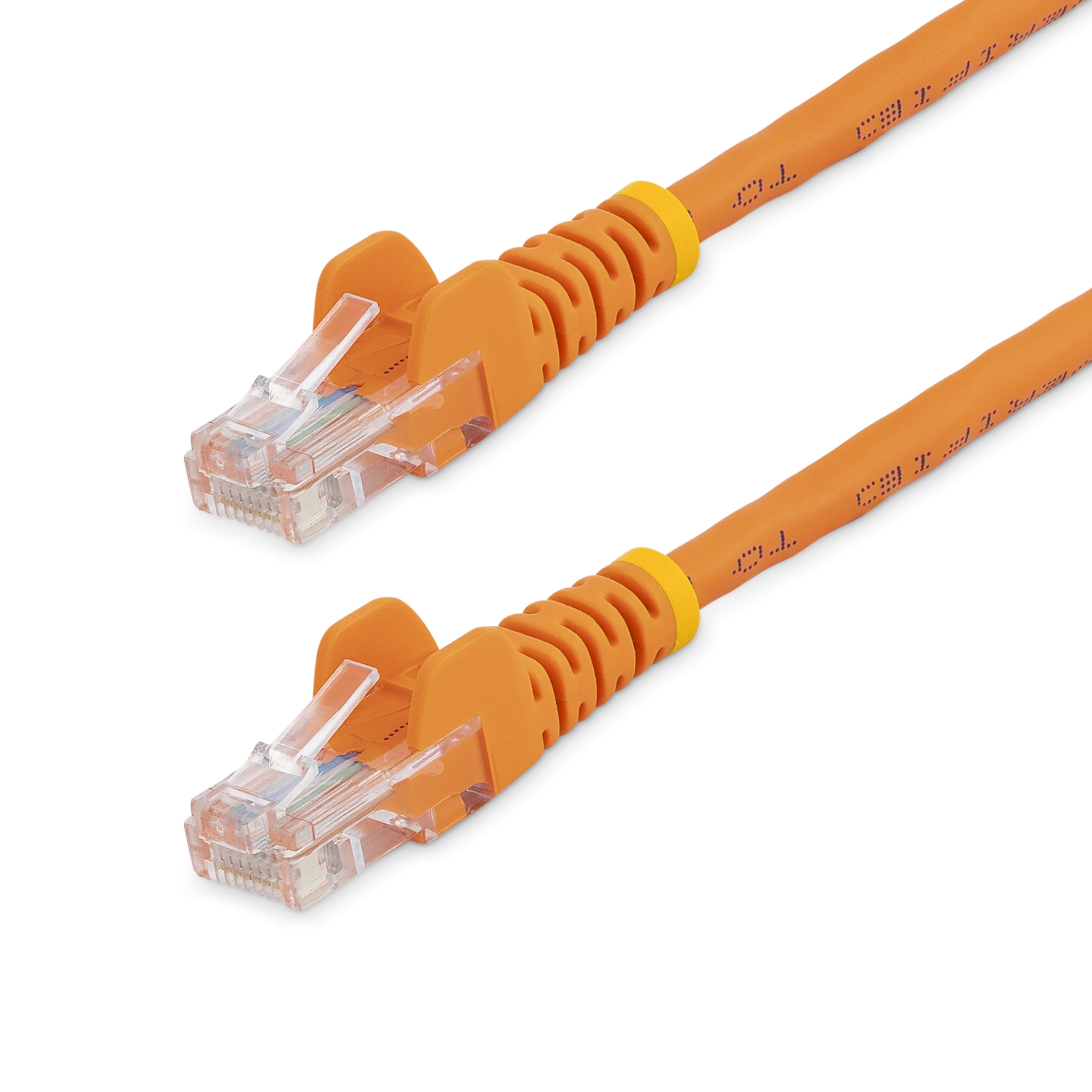 StarTech.com, 10m Cat5e, Orange RJ45 to Male RJ45 Male, U/UTP Unshielded, Terminated PVC Sheath