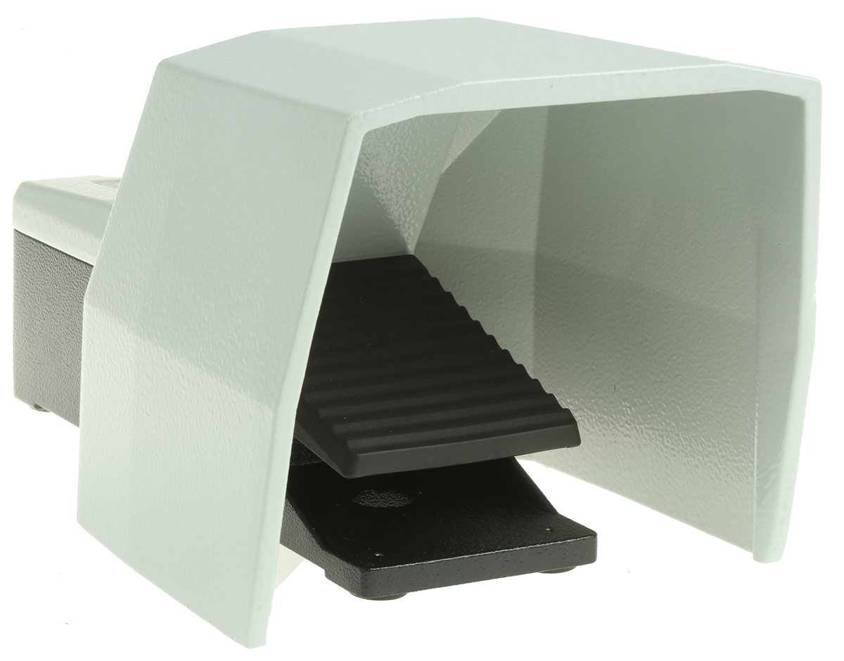 Siemens Foot Switch Momentary Foot Switch - Aluminium Case Material, 2NO/2NC