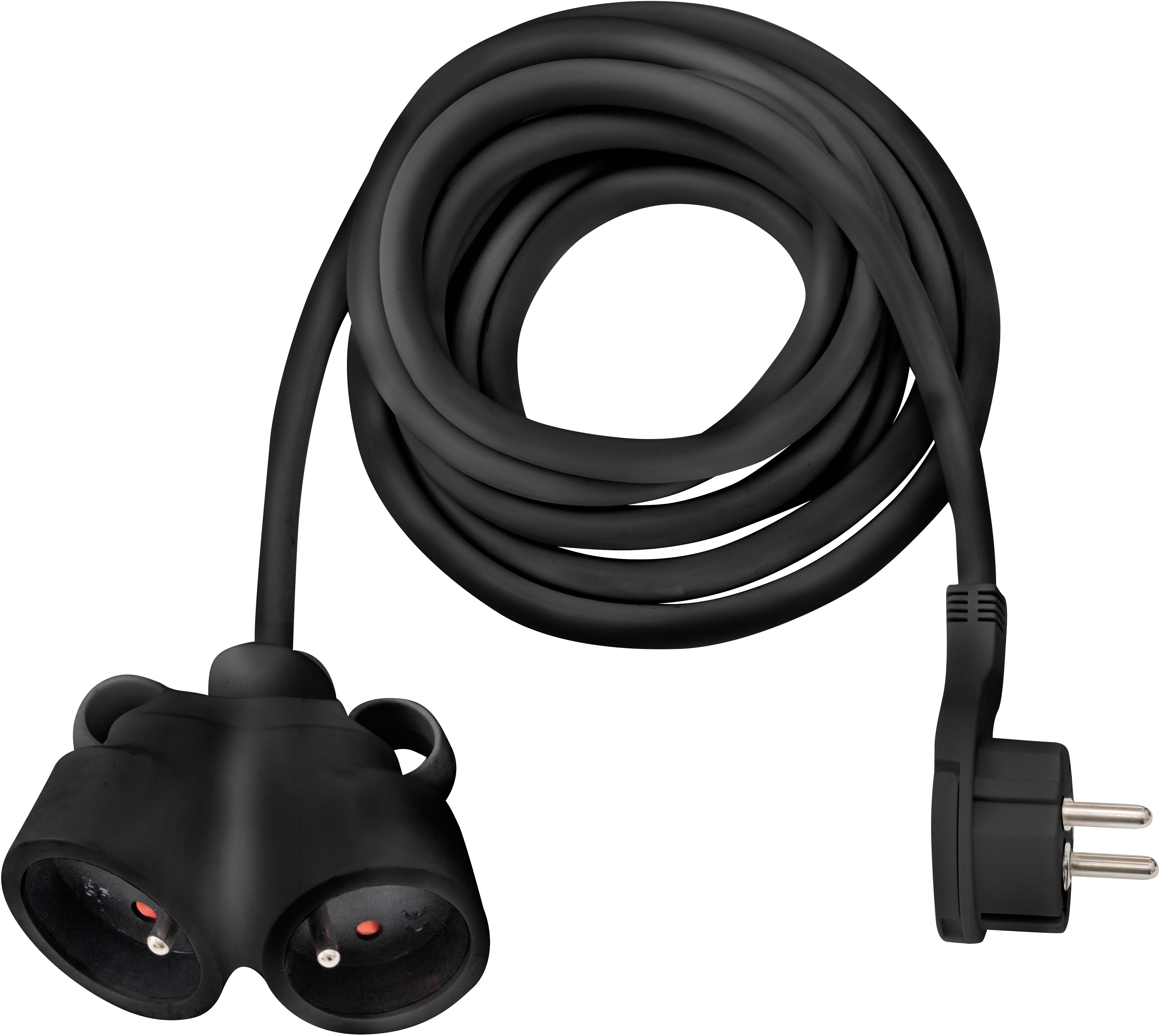 brennenstuhl 3m 2 Socket Type E - French Extension Lead, 230 V, IP20