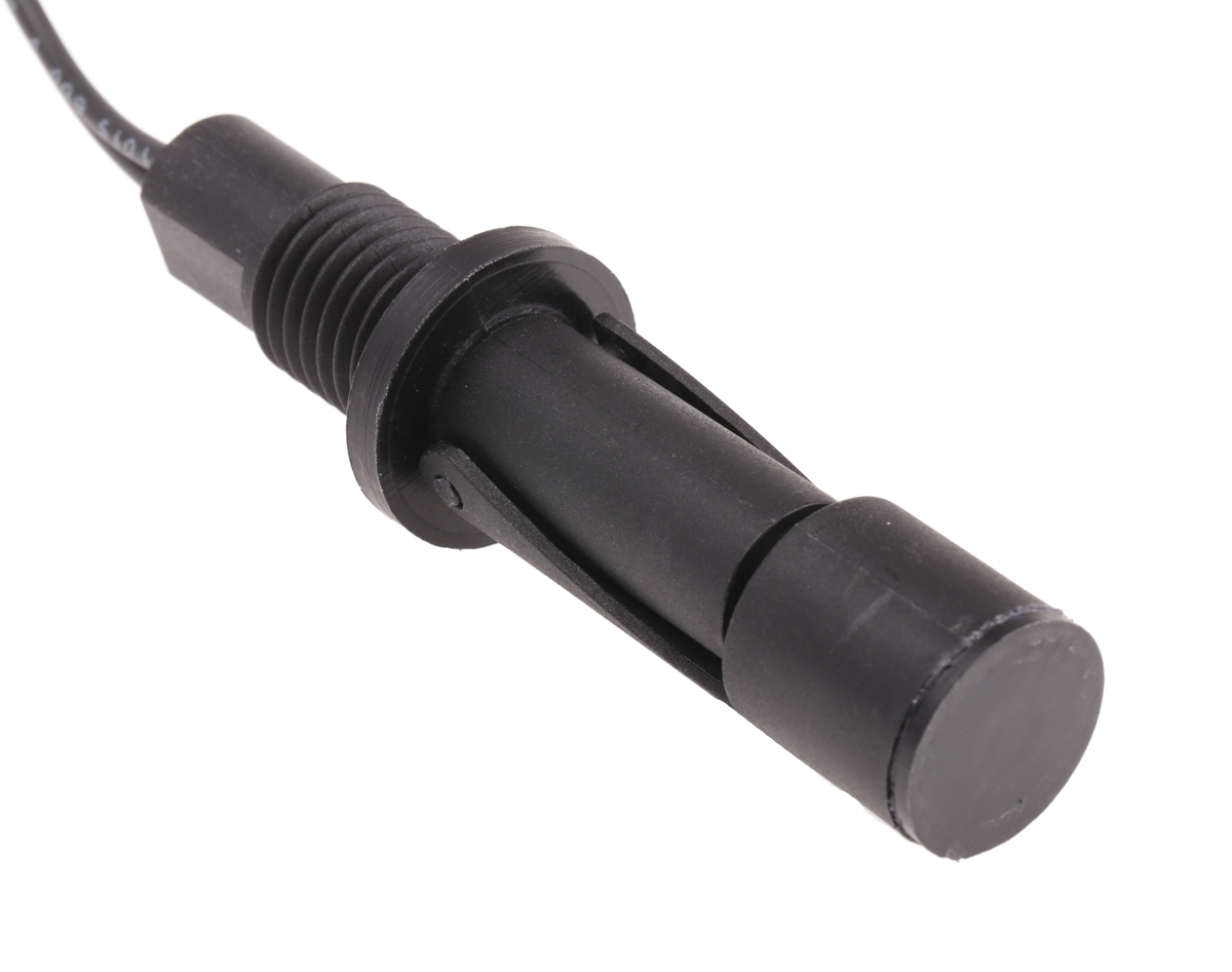 Sensata Cynergy3 RSF40 Series Horizontal Internal Nylon Float Switch, Float, 1m Cable, NO/NC, 300V ac Max, 300V dc Max