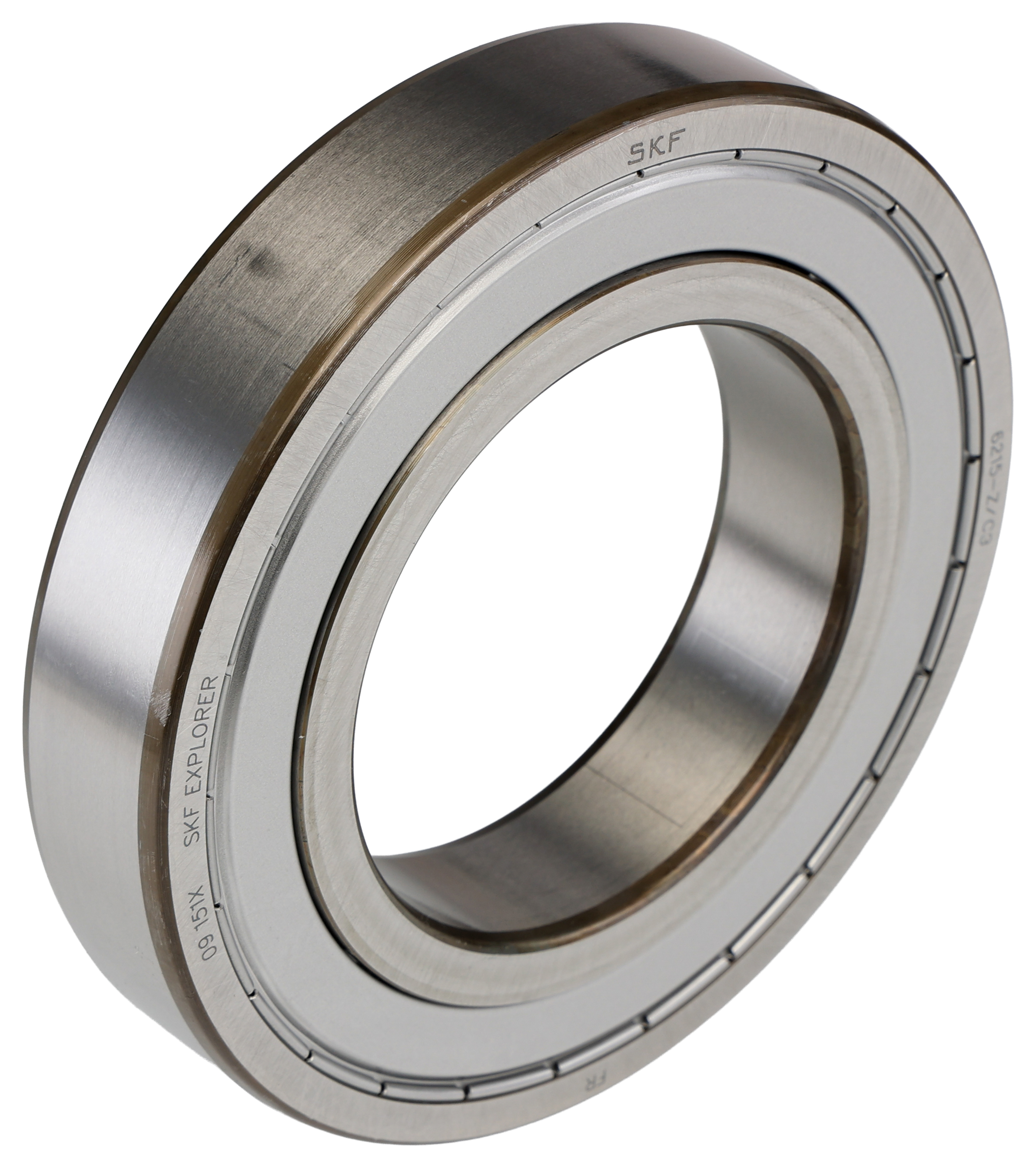 SKF 6215-Z/C3 1 Row Ball Bearing - 75 mm ID, 130 mm OD