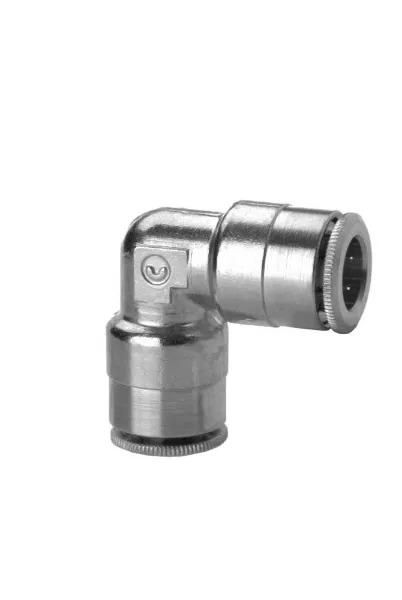 Camozzi 6550 Series Push-in Fitting, Push In 4 mm to Push In 4 mm, Tube-to-Tube Connection Style, 6550 4