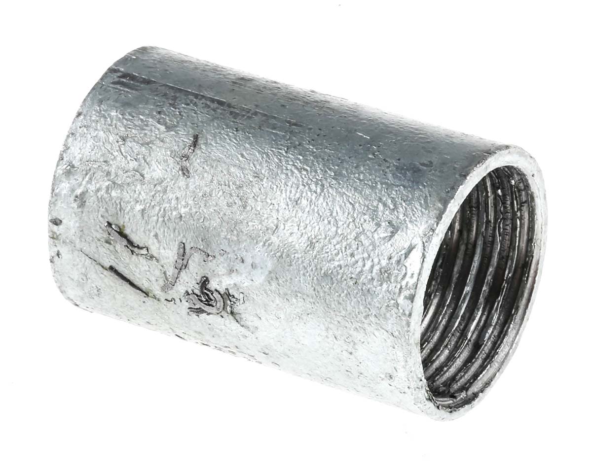 RS PRO Coupler, Conduit Fitting, 20mm Nominal Size, Steel