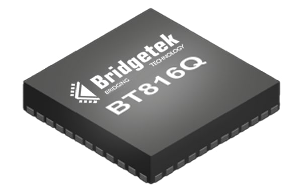 Bridgetek BT816Q-T, BT81X Microcontroller, 72 MHz FLASH, 64-Pin VQFN