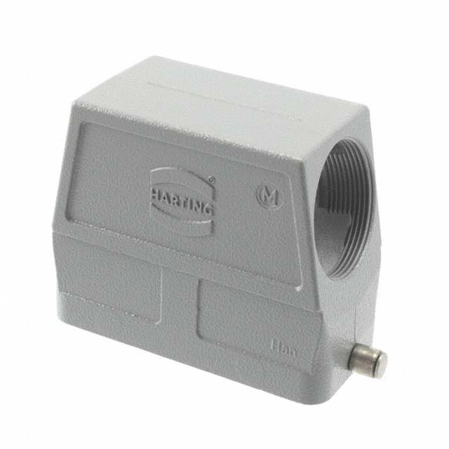 HARTING Han HMC Heavy Duty Power Connector Hood, M40 x 1.5 Thread, Side Entry Han B HMC Range