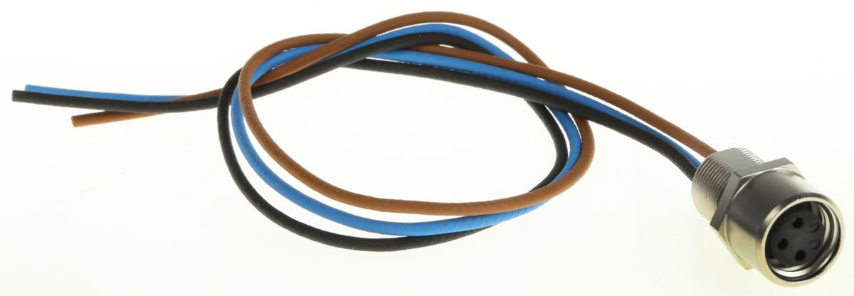 binder Female 34 way M8 to 34 way Free End Sensor Actuator Cable, 5 m