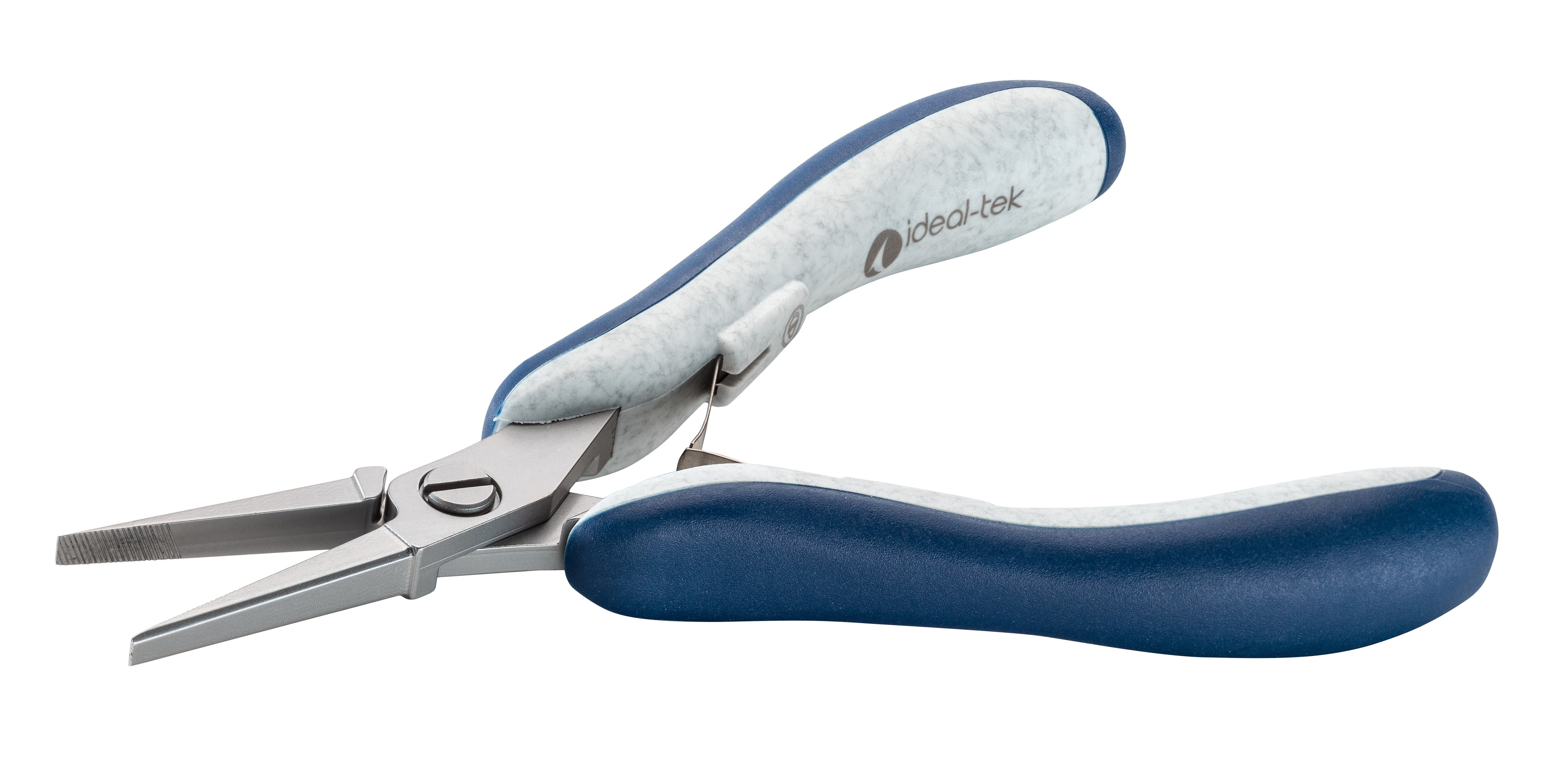 ideal-tek ES6014.CR.BG Pliers, 140 mm Overall, Flat Tip, 30mm Jaw, ESD