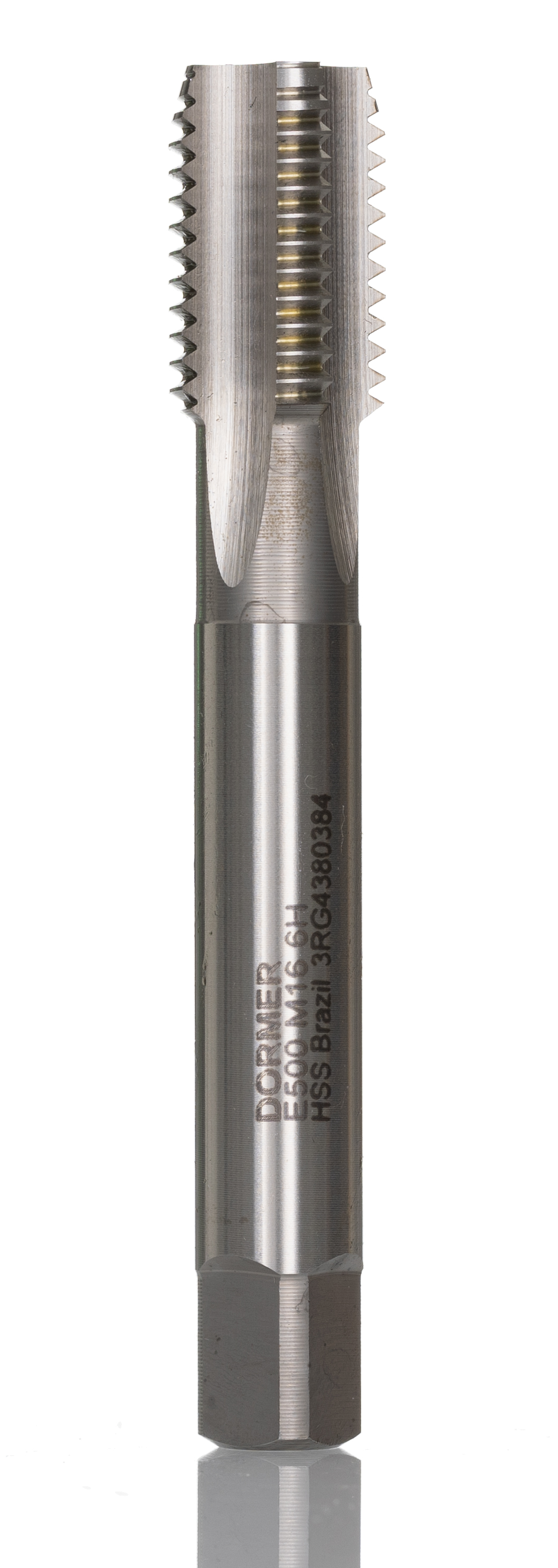 Dormer Threading Tap HSS 1-Piece 2.0mm Pitch Metric Standard Machine Tap M16 Thread