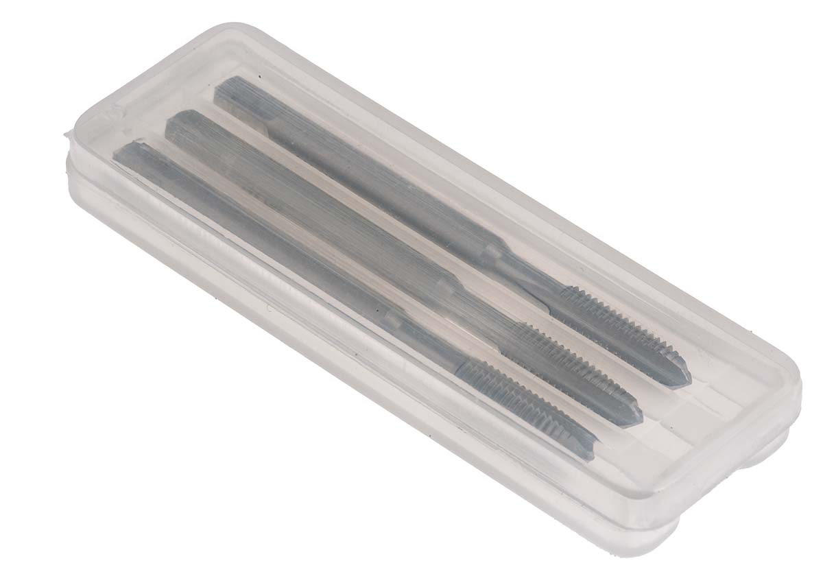 RS PRO Threading Tap HSS 1-Piece 0.7mm Pitch Metric Standard Hand Tap M4 Thread
