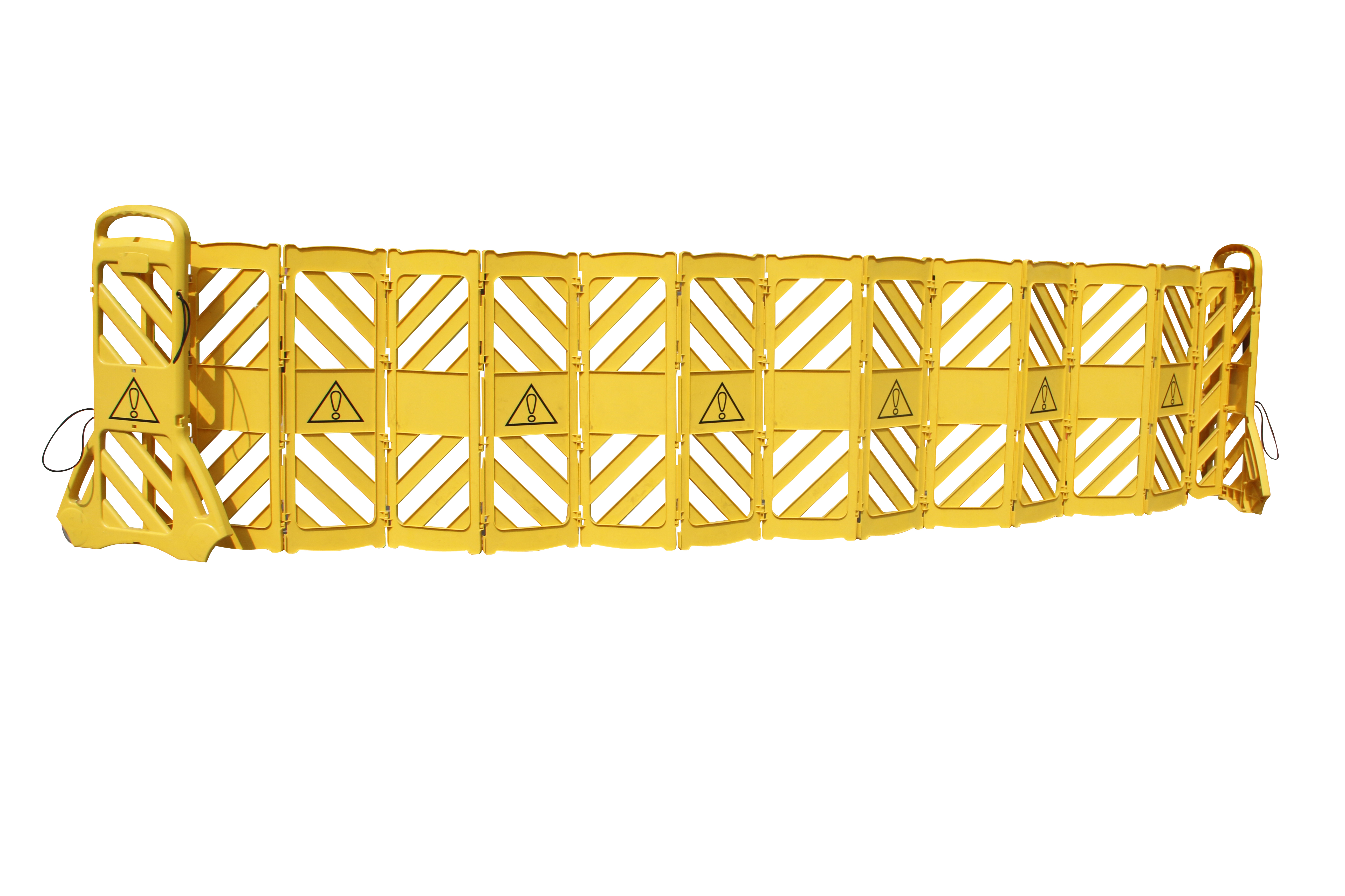 RS PRO Yellow HDPE Extendable Barrier