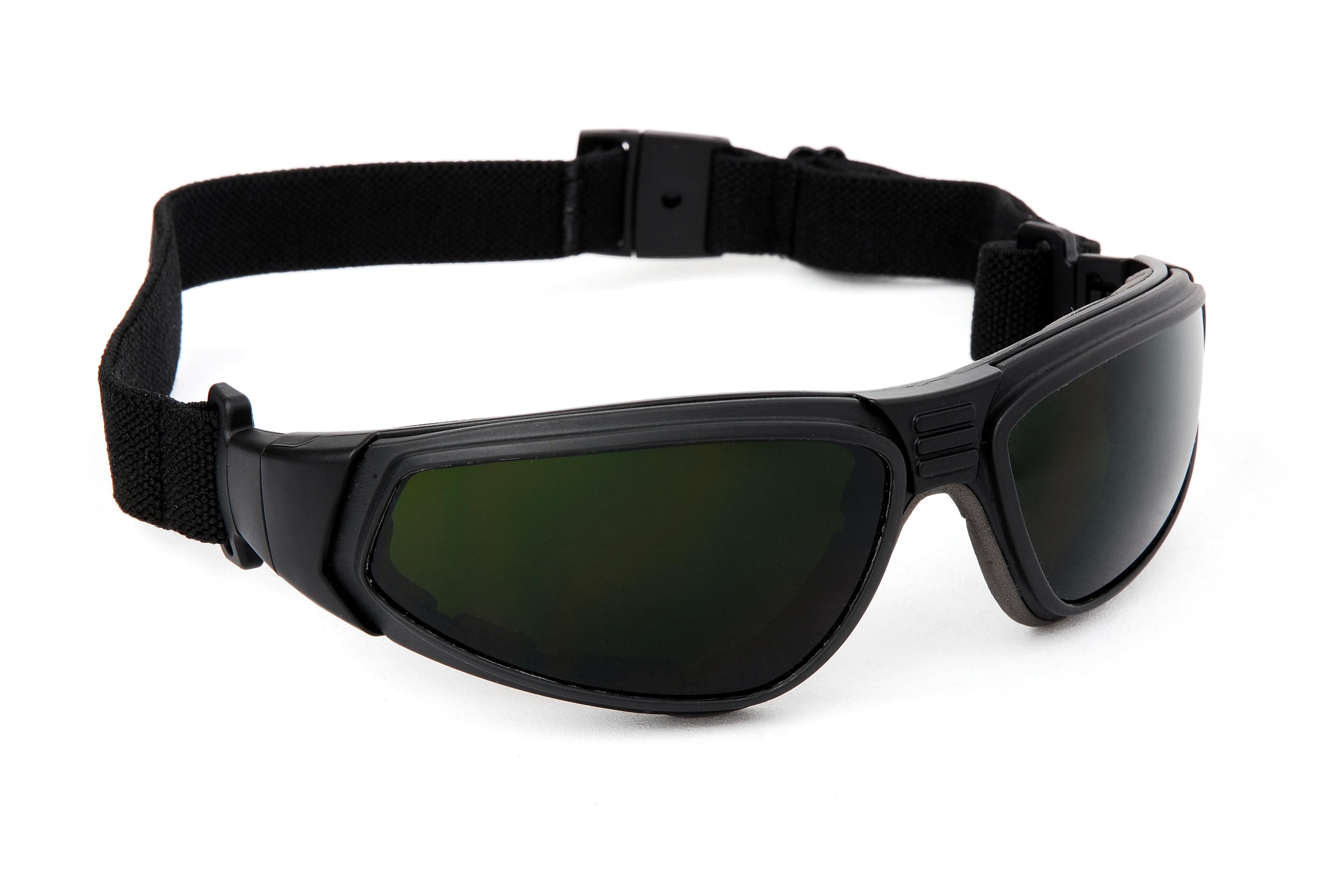 Coverguard Flylux Eye Shield, Black Polycarbonate Lens