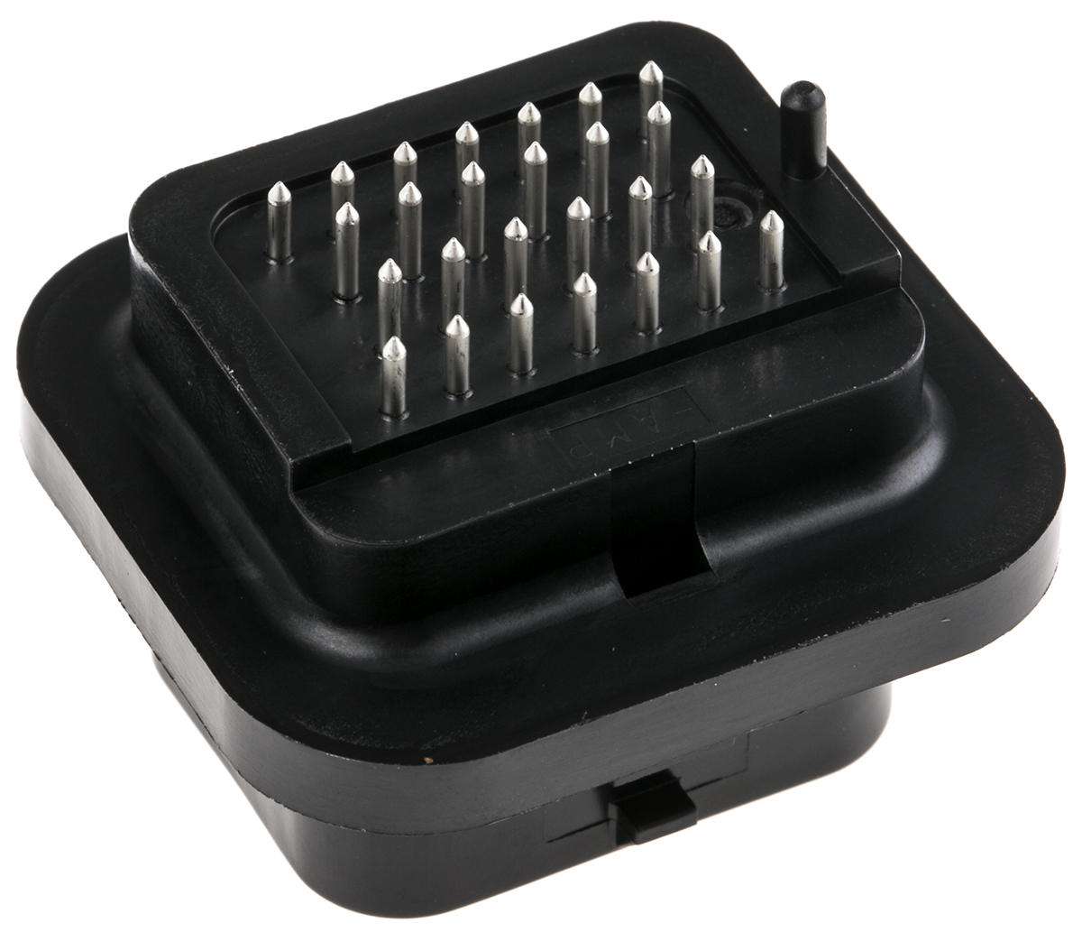 TE Connectivity, SUPERSEAL Automotive Connector Plug Through Hole 26 Way, Solder Termination 6473418-1