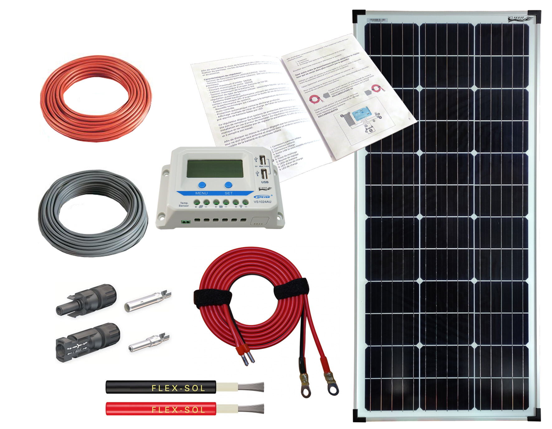 Seeit 100W  Kit solar panel
