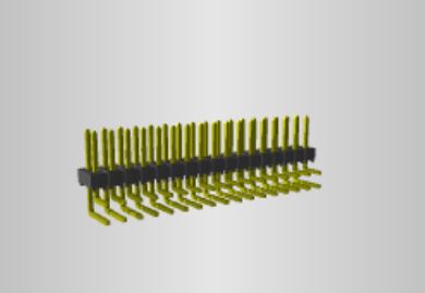 Samtec TSW Series Straight Through Hole Pin Header, 34 Contact(s), 2.54 mm Pitch, 2 Row, Unshrouded