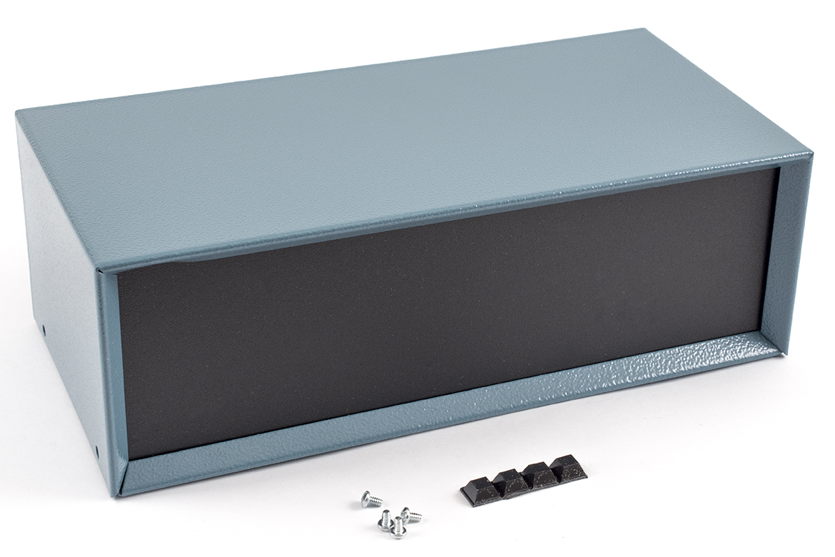 Hammond 1426 Blue, Aluminium & Steel Enclosure, 305 x 152 x 102mm