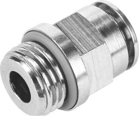 Festo Straight Threaded Adaptor, M7 Male to Push In 6 mm, Threaded-to-Tube Connection Style, 578337