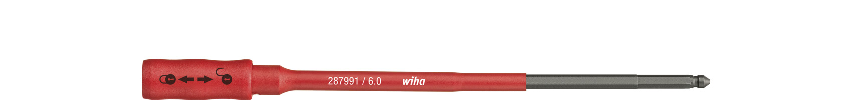 Wiha Adapter TorqueVario-S Electric 1 Pieces, Hexagon