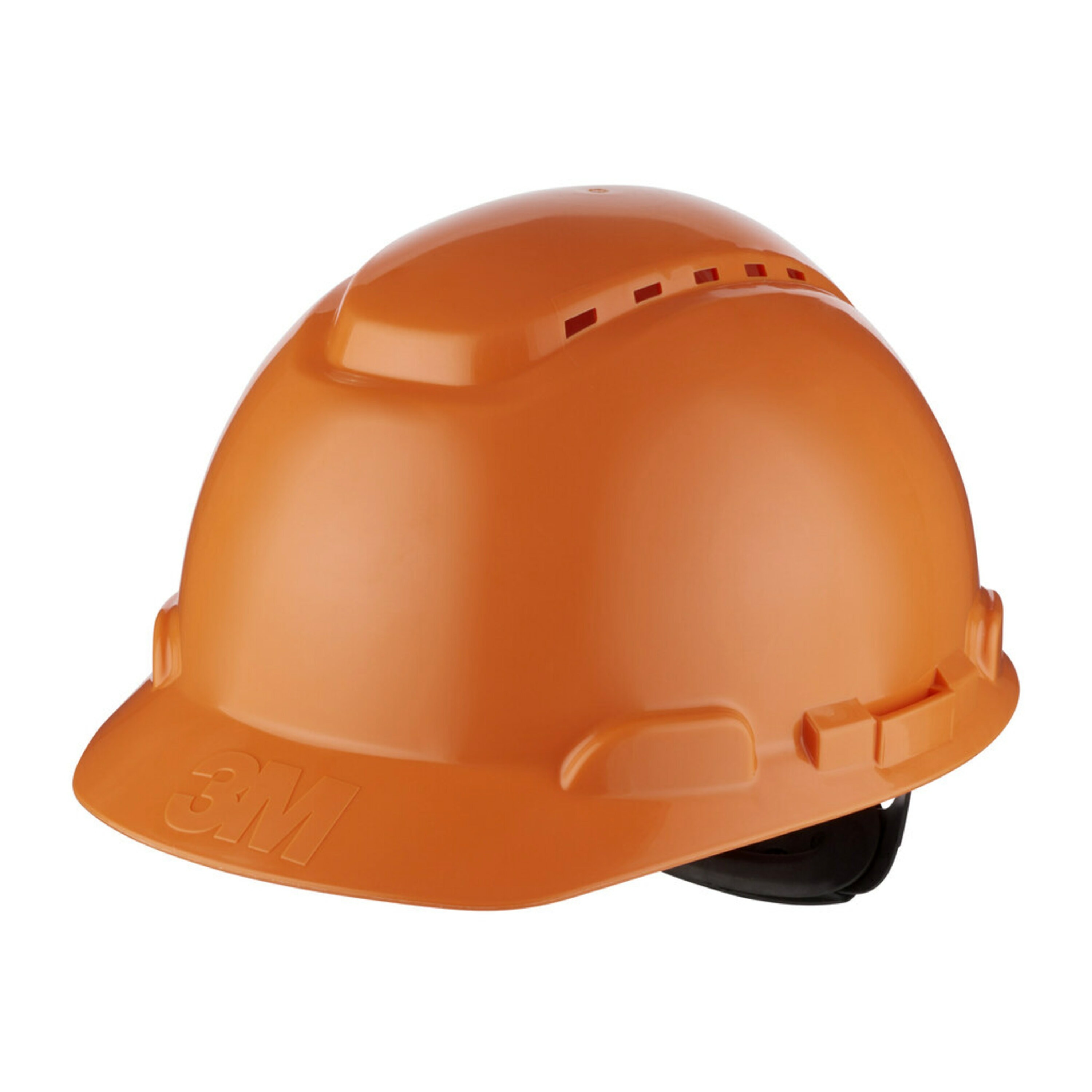 3M H-700N Orange Hard Hats, AdjustableVentilated