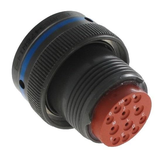 Amphenol India 39 Way MIL Spec Circular Connector Receptacle, Socket Contacts