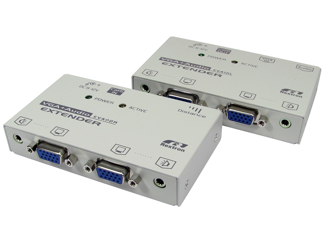 NewLink VGA over CATx Extender 150m, 1024 x 768 Maximum Resolution