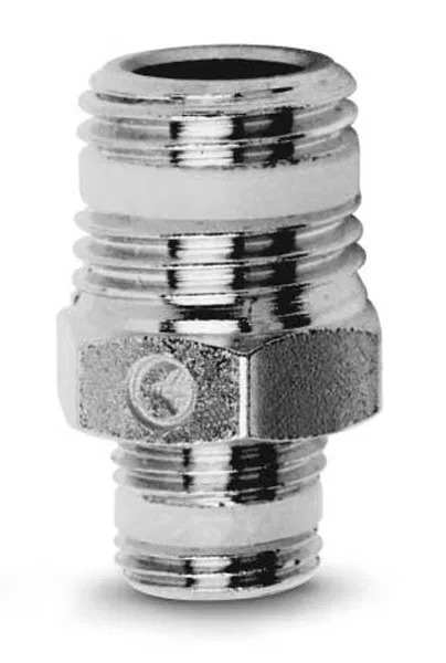 Camozzi S2000 Series Reducing Connector, R 1/8 to R 1/4, Threaded Connection Style, S2510 1/8-1/4