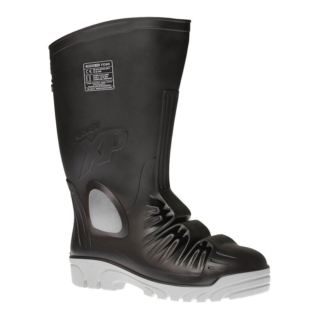 Portwest FD85 Black Composite Toe Capped Unisex Safety Boot, UK 7, EU 41