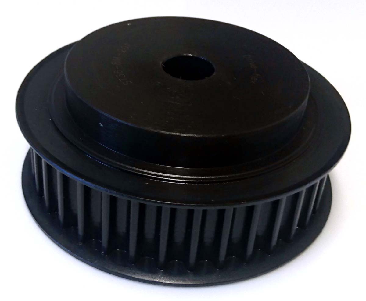 RS PRO Timing Belt Pulley, Steel 30mm Belt Width x 8mm Pitch, 32 Tooth
