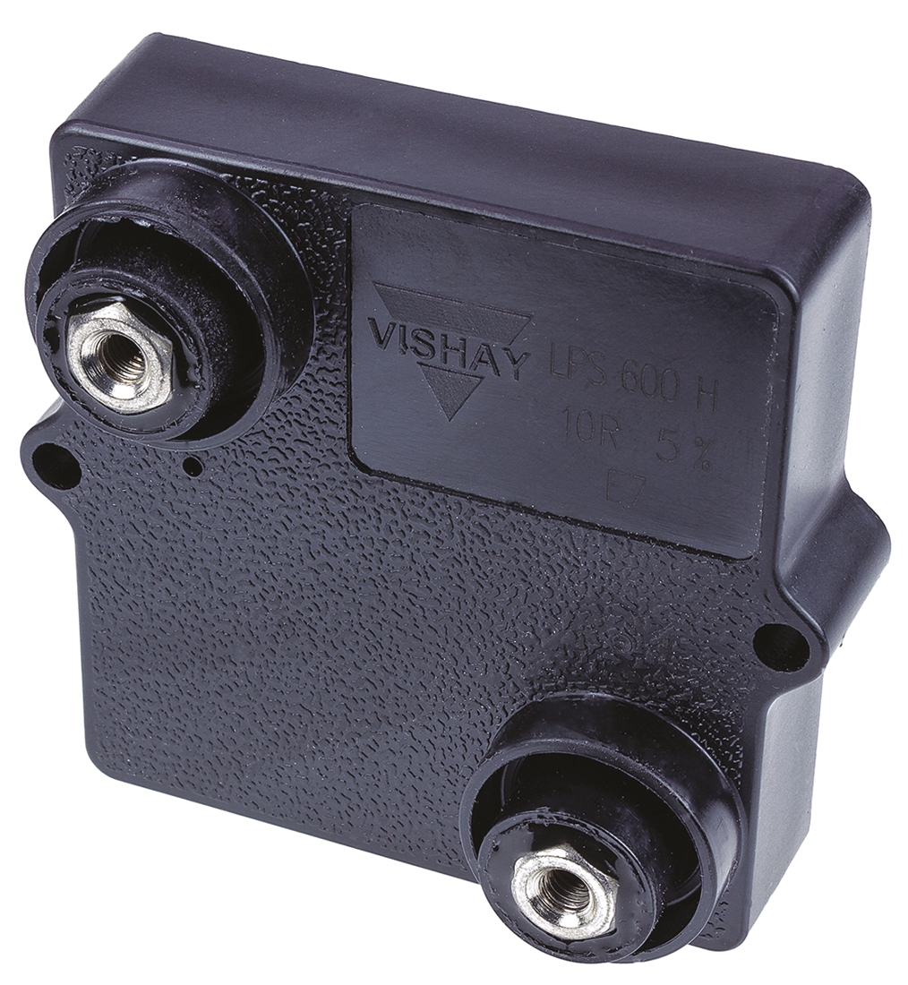 Vishay, 10Ω 600W Thick Film Chassis Mount Resistor LPS0600H10R0JB ±5%
