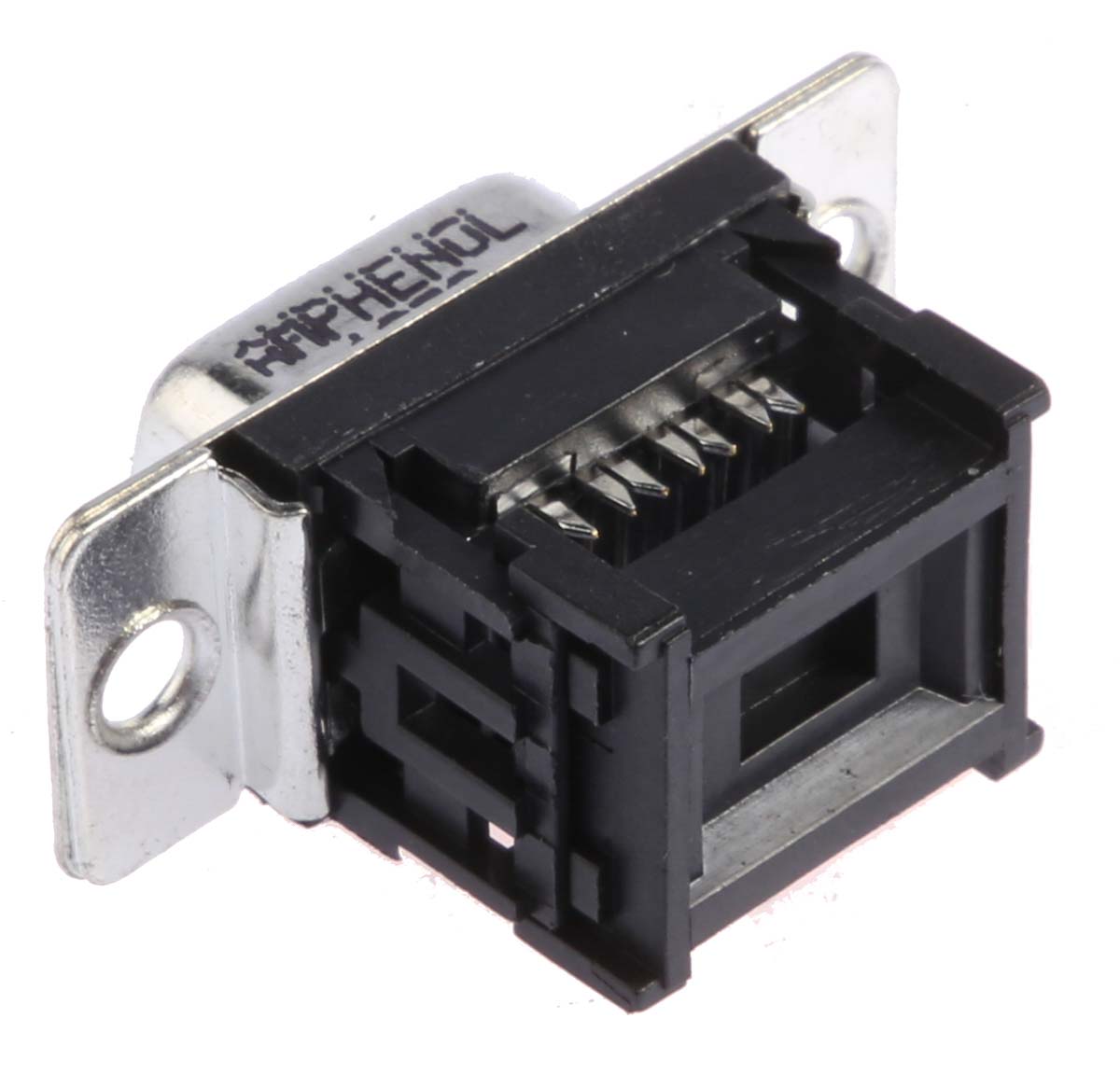 Amphenol Communications Solutions DFR 9 Way Right Angle Cable Mount D-sub Connector Socket, 2.74mm Pitch