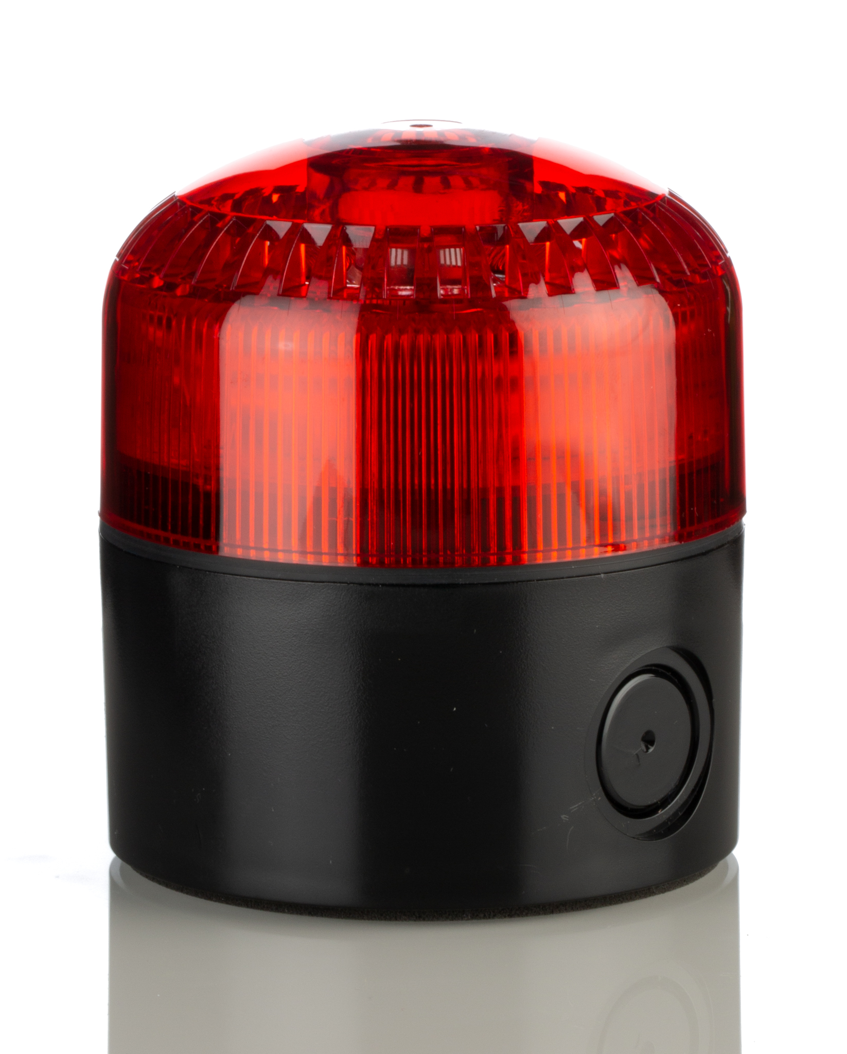 RS PRO Red Sounder Beacon, 12 → 24 V, IP65, Base Mount, 105dB at 1 Metre