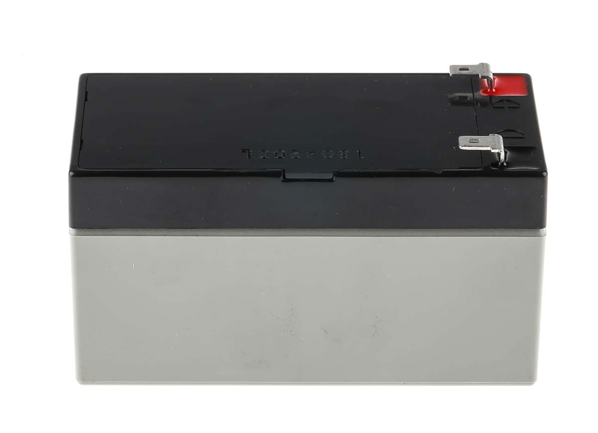 Yuasa 12V Faston F1 Sealed Lead Acid Battery, 1.2Ah