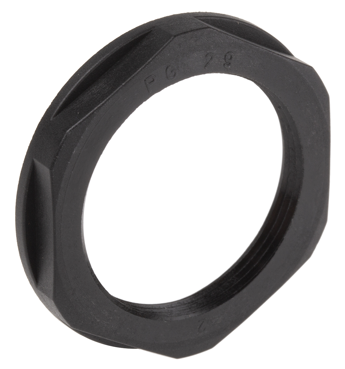 Lapp Black Fibreglass PA Cable Gland Locknut, PG29 Thread, IP68
