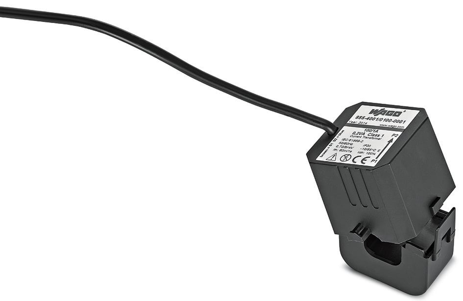 WAGO 855 Series Split Core Current Transformer, 100A Input, 100:1, 1 A Output