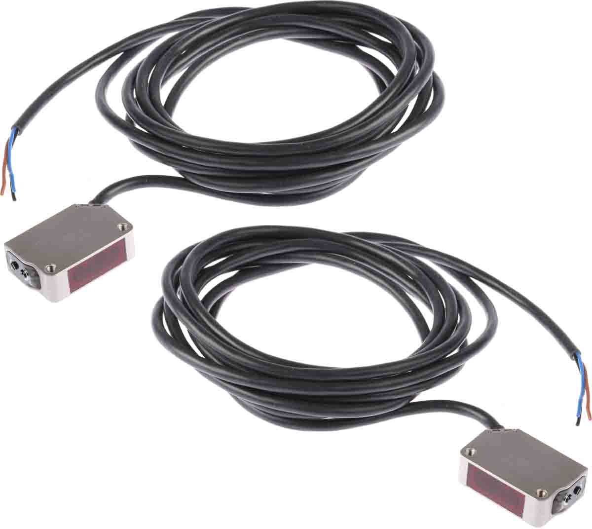 Omron Through Beam Photoelectric Sensor, Block Sensor, 15 m Detection Range