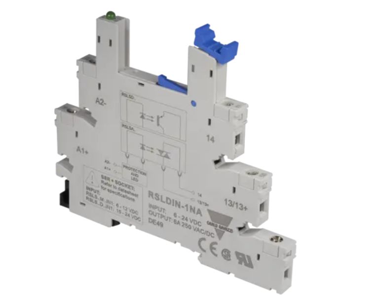 Carlo Gavazzi DIN Adapter for Solid State Relays, RSLDIN-1NAX10