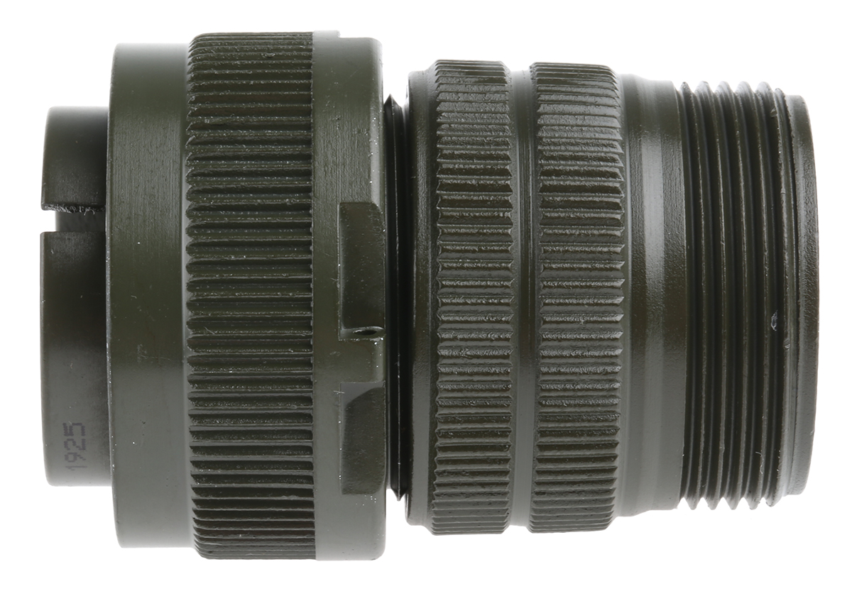 Amphenol Industrial, MS3106A, Copper Alloy 17 Way Cable Mount MIL Spec Circular Connector, Pin Contacts,Shell Size 20,