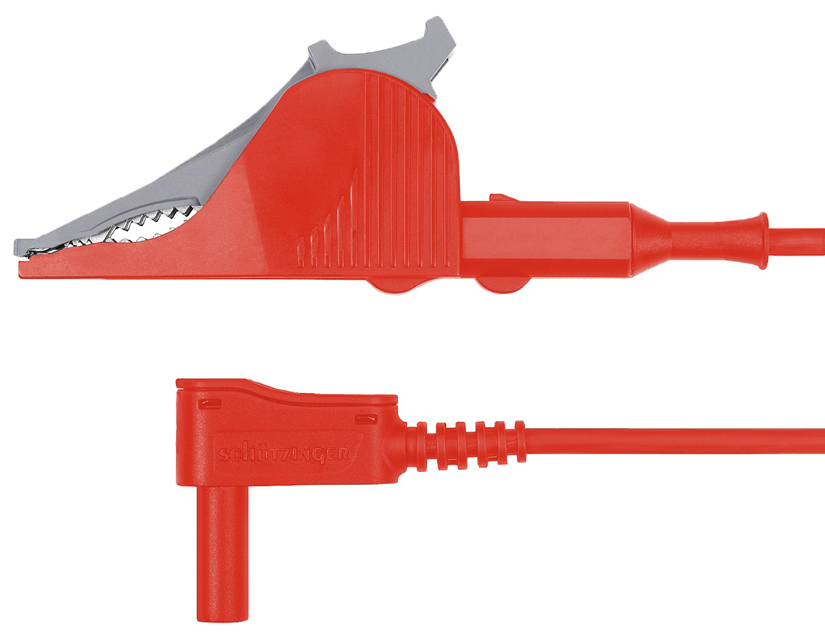 Schutzinger, 32A, 1kV, Red, 1.5m Lead Length