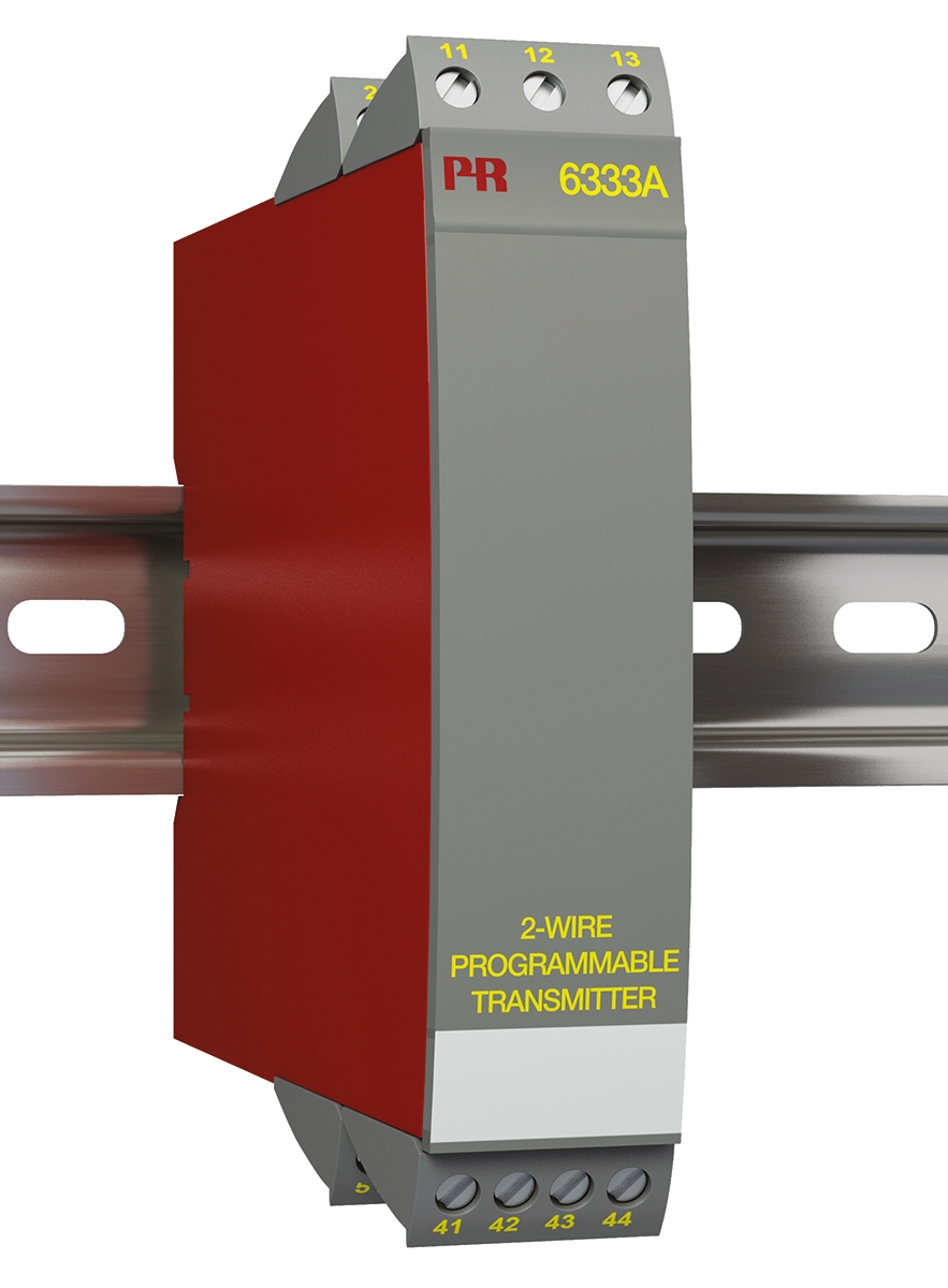 PR Electronics 6333A Temperature Transmitter Temperature Input, 8 → 35 V dc, -40 → +60 °C