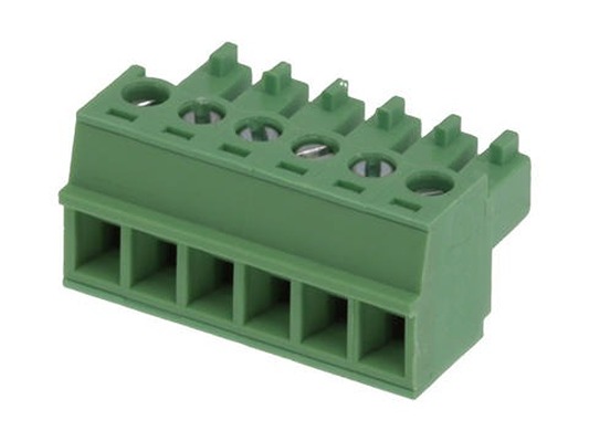 Molex, 3.81mm Pitch, 39510, 6 Way, Horizontal, Pluggable Terminal Block, Plug, 395105006