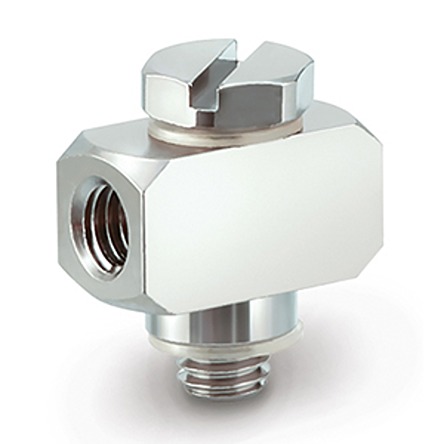 SMC M Series Union Tee, M3 Female to M3, Threaded Connection Style