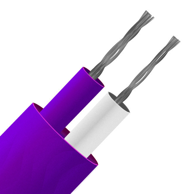 RS PRO Type E Thermocouple Cable/Wire, 100m, Unscreened, PFA Insulation, +260°C Max, 7/0.2mm