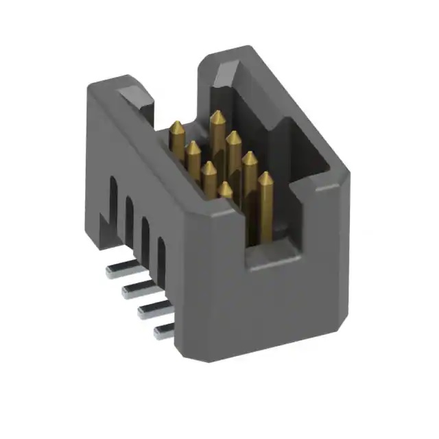 Samtec TFM Series Vertical Through Hole PCB Header, 10 Contact(s), 1.27 mm Pitch, 2 Row, Shrouded