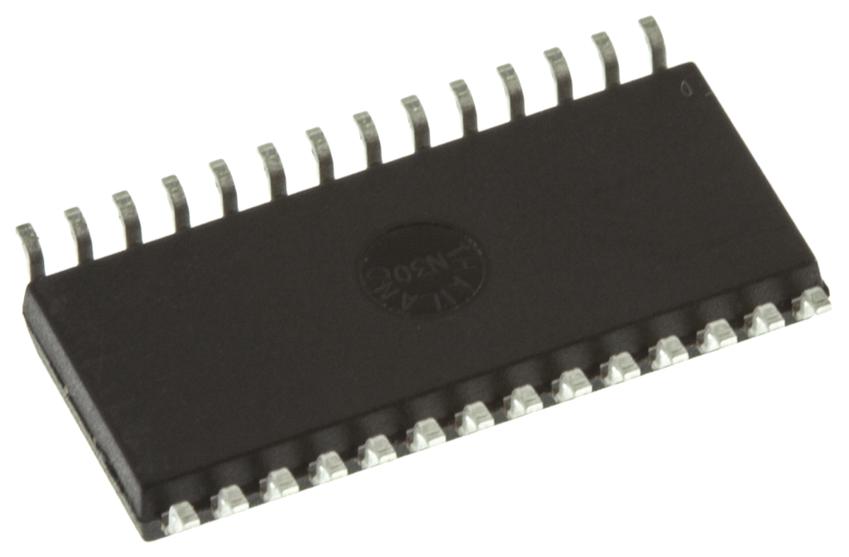 Microchip PIC18F2431-I/SO, 8 bit PIC, PIC18F2431 Microcontroller, 40 MHz, 16kB FLASH, 28-Pin SOIC