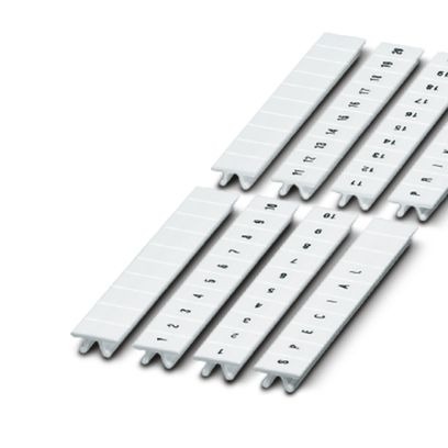 Phoenix Contact, ZB5 Marker Strip for use with Terminal Blocks