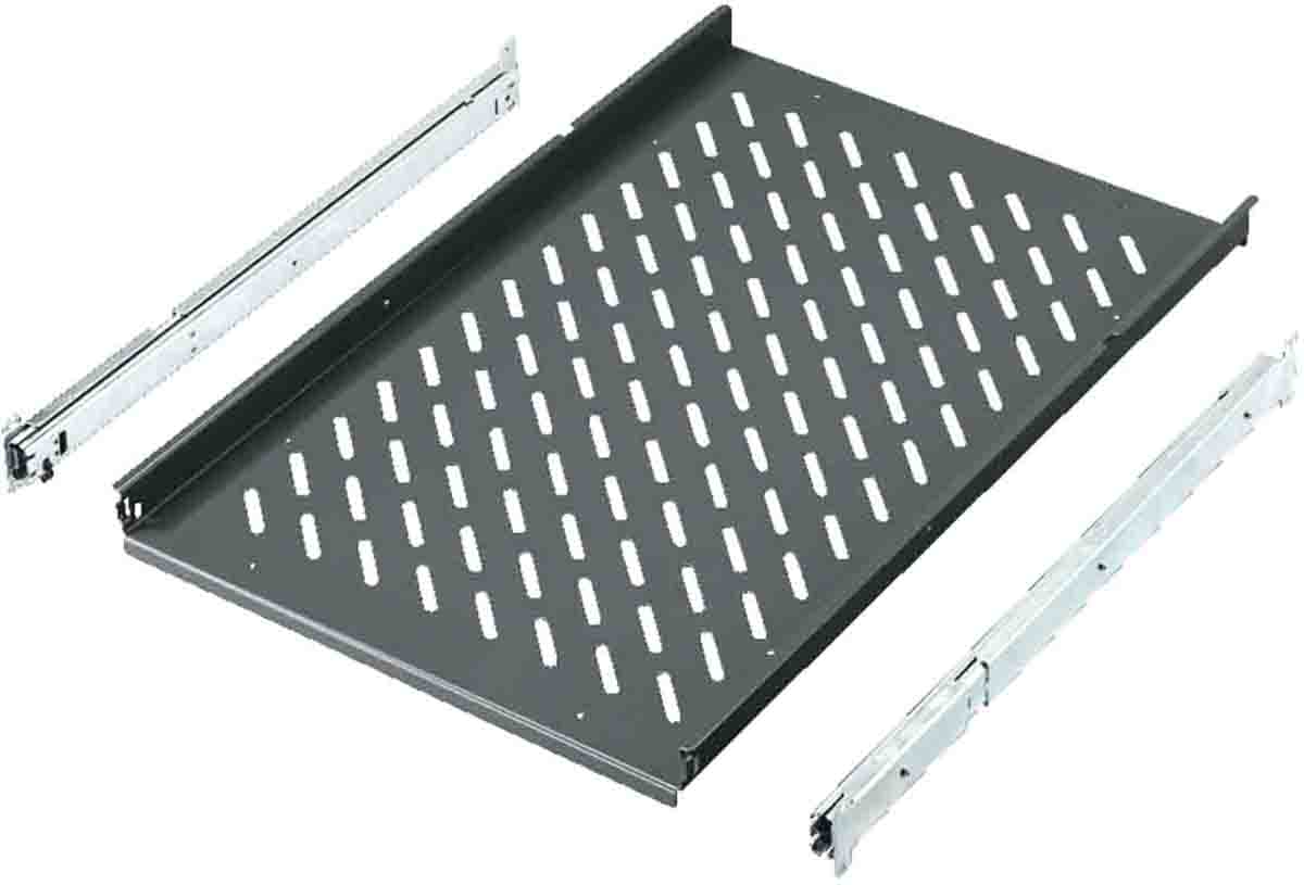 Rittal Black Shelf, 30kg Load, 465mm x 800mm