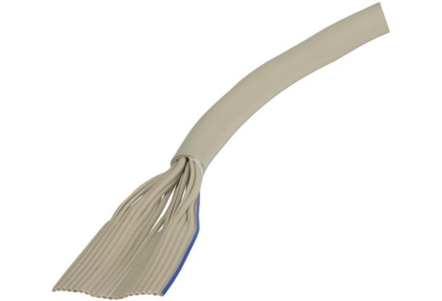 HARTING Round Ribbon Cable, 50-Way, 1.27mm Pitch, 30m Length
