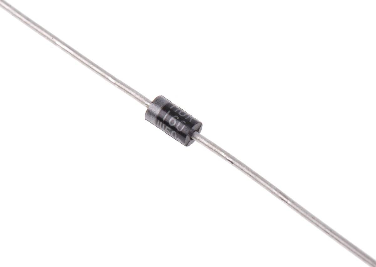 onsemi 600 V 1 A Diode Switching 2-Pin DO-41 MUR160RLG