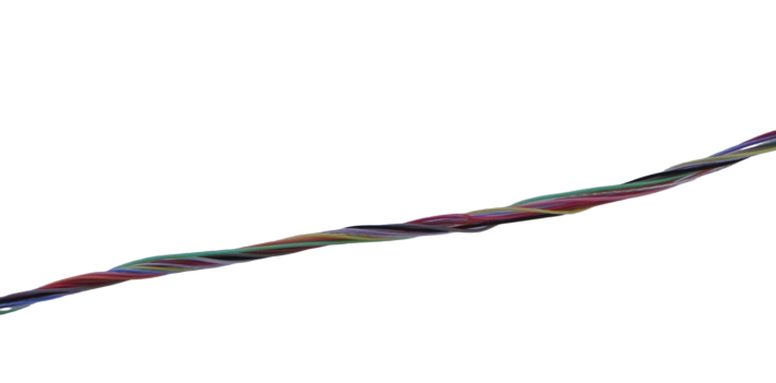 MICROWIRES TWJ Series Twisted Pair Cable, 12 Cores, 0.05 mm², Unscreened, 30 AWG, 100m, Twisted Pair Cable